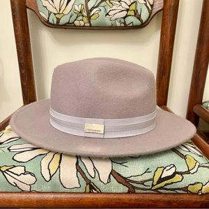 Vince Camuto Banded Wool Panama Hat